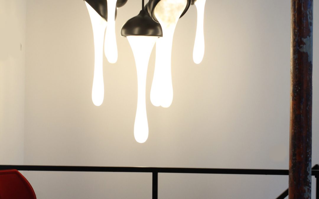 Fluide lustre, projet particulier.